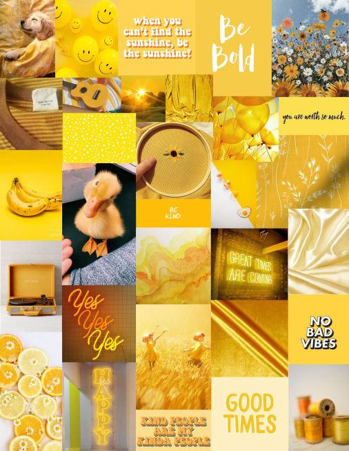 happy mood board